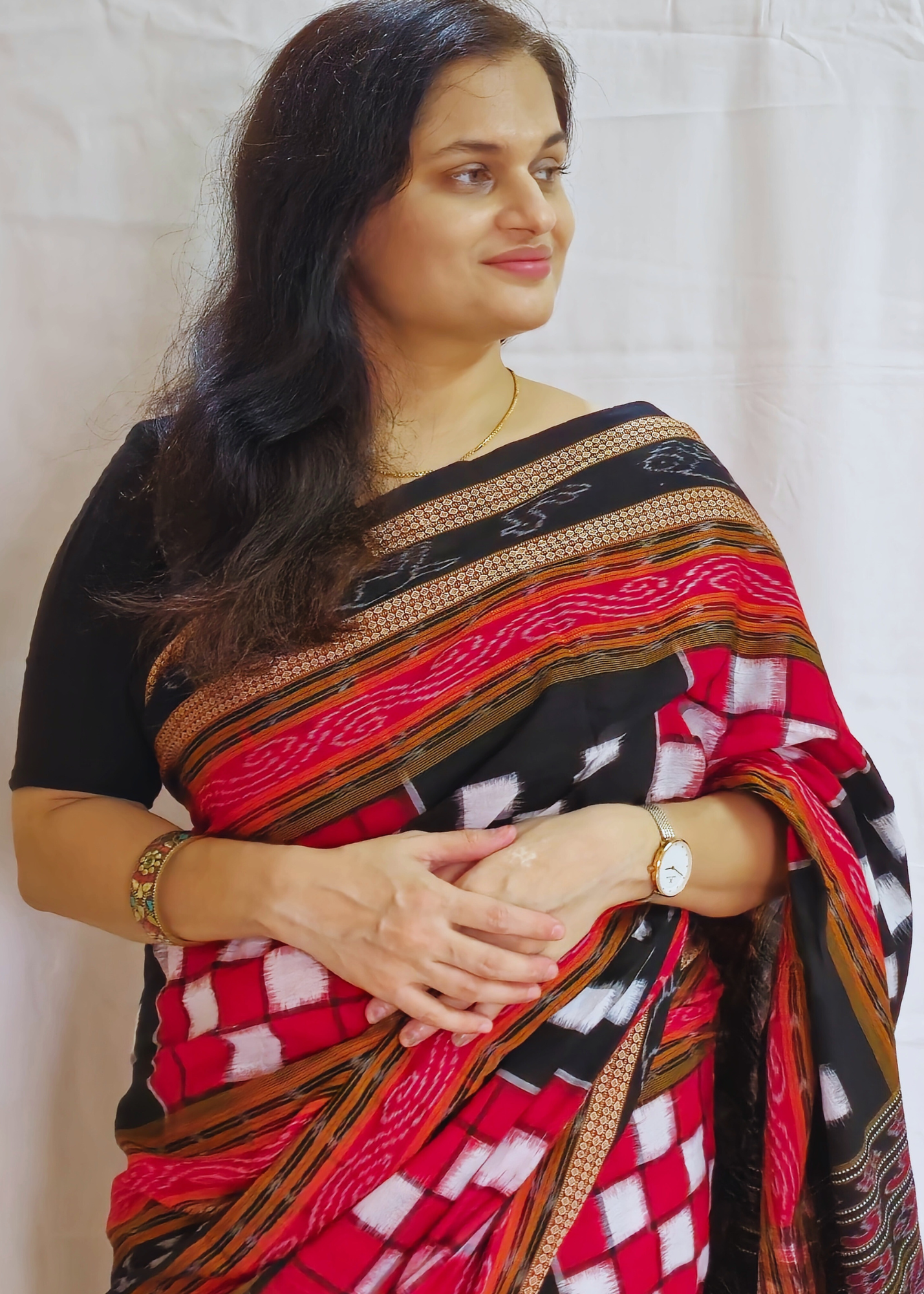 "Arundhati" Sambalpuri Handloom Saree - Earthyweaves