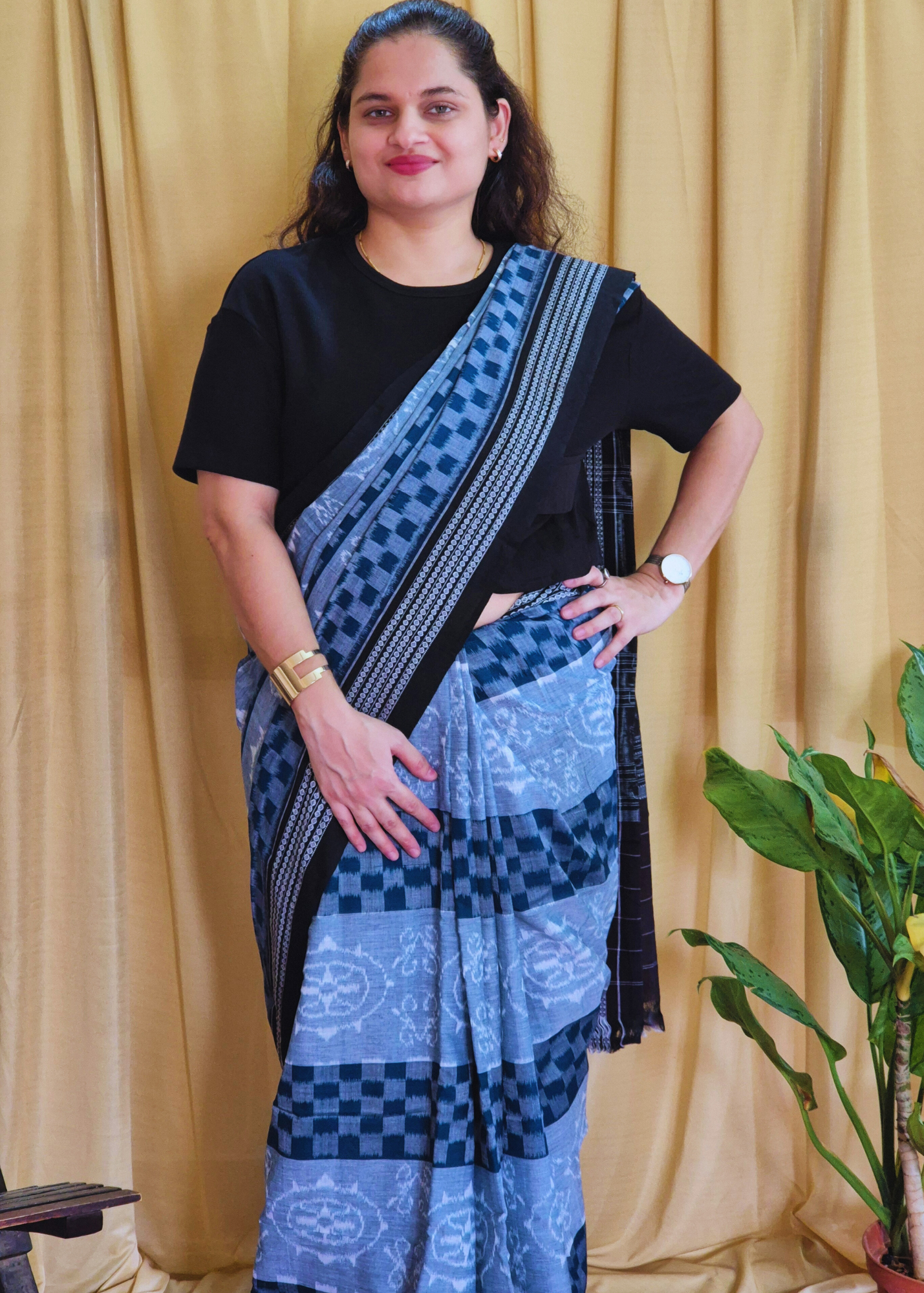 "Varnika" Sambalpuri Handloom Saree - Earthyweaves