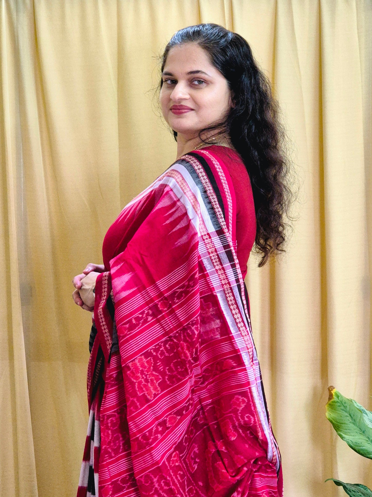 "Sampriti" Sambalpuri Handloom Saree - Earthyweaves