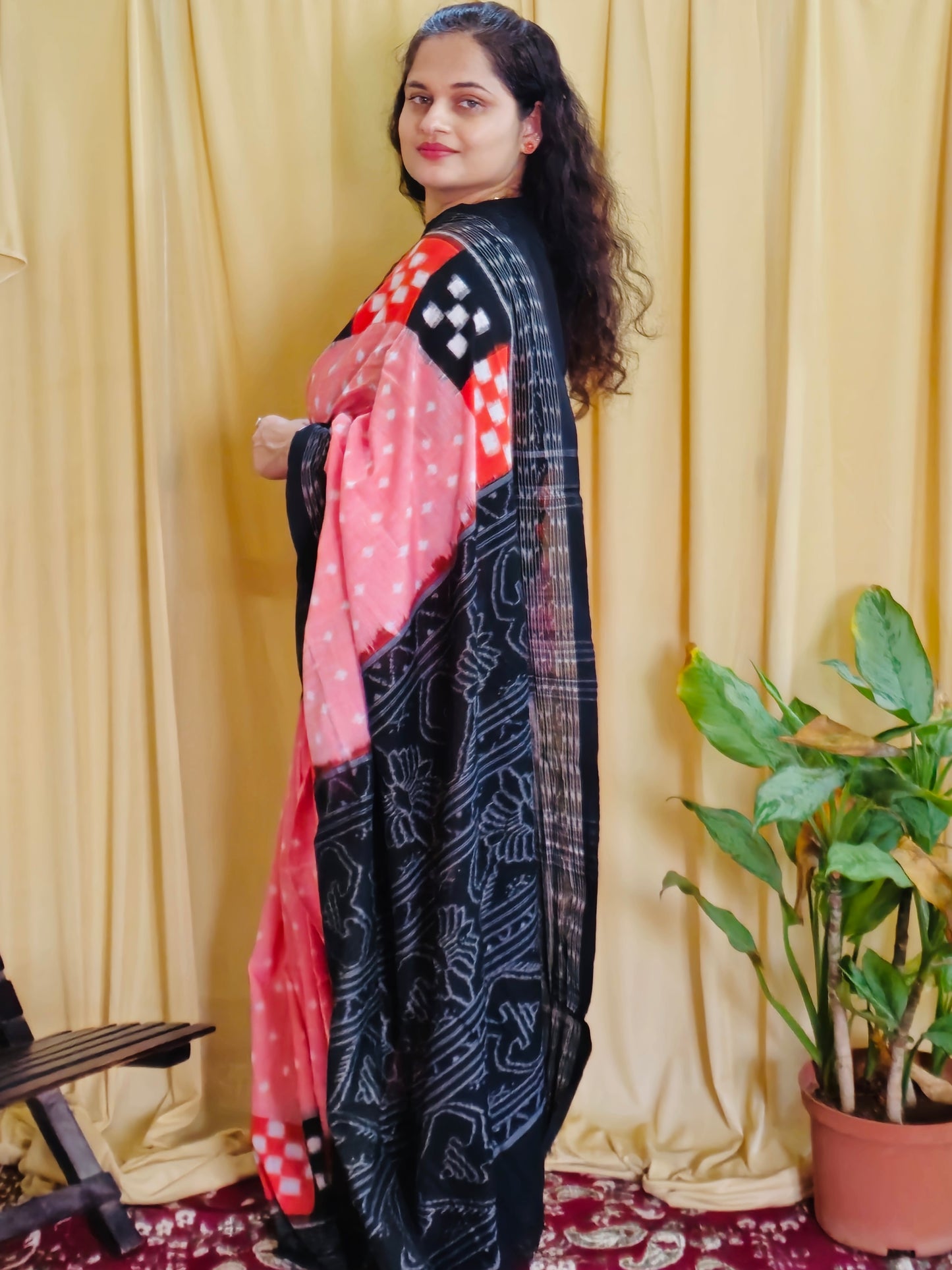Tanirika Sambalpuri Handloom Saree - Earthyweaves