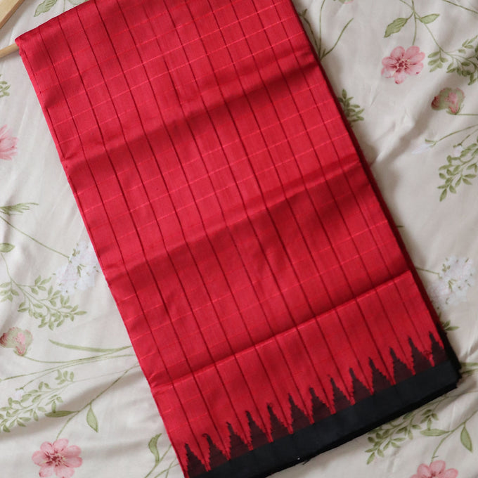 "RagaSubha" Sambalpuri Tussar Silk Saree - Earthyweaves