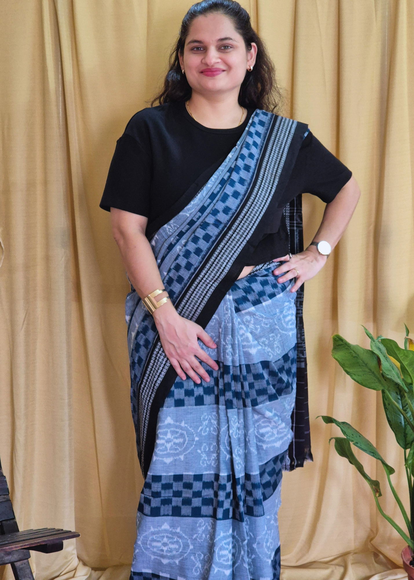 "Varnika" Sambalpuri Handloom Saree - Earthyweaves