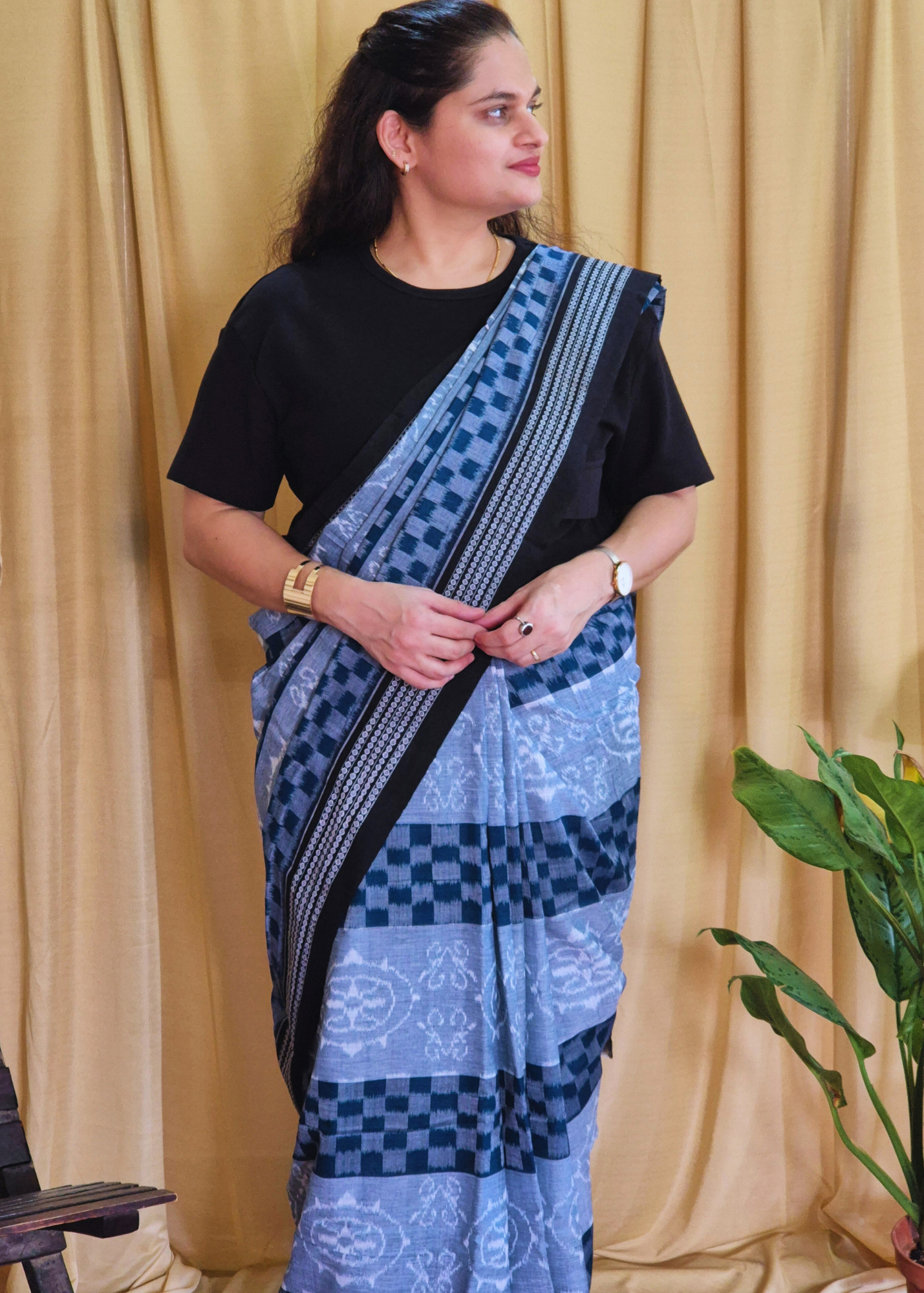 "Varnika" Sambalpuri Handloom Saree - Earthyweaves