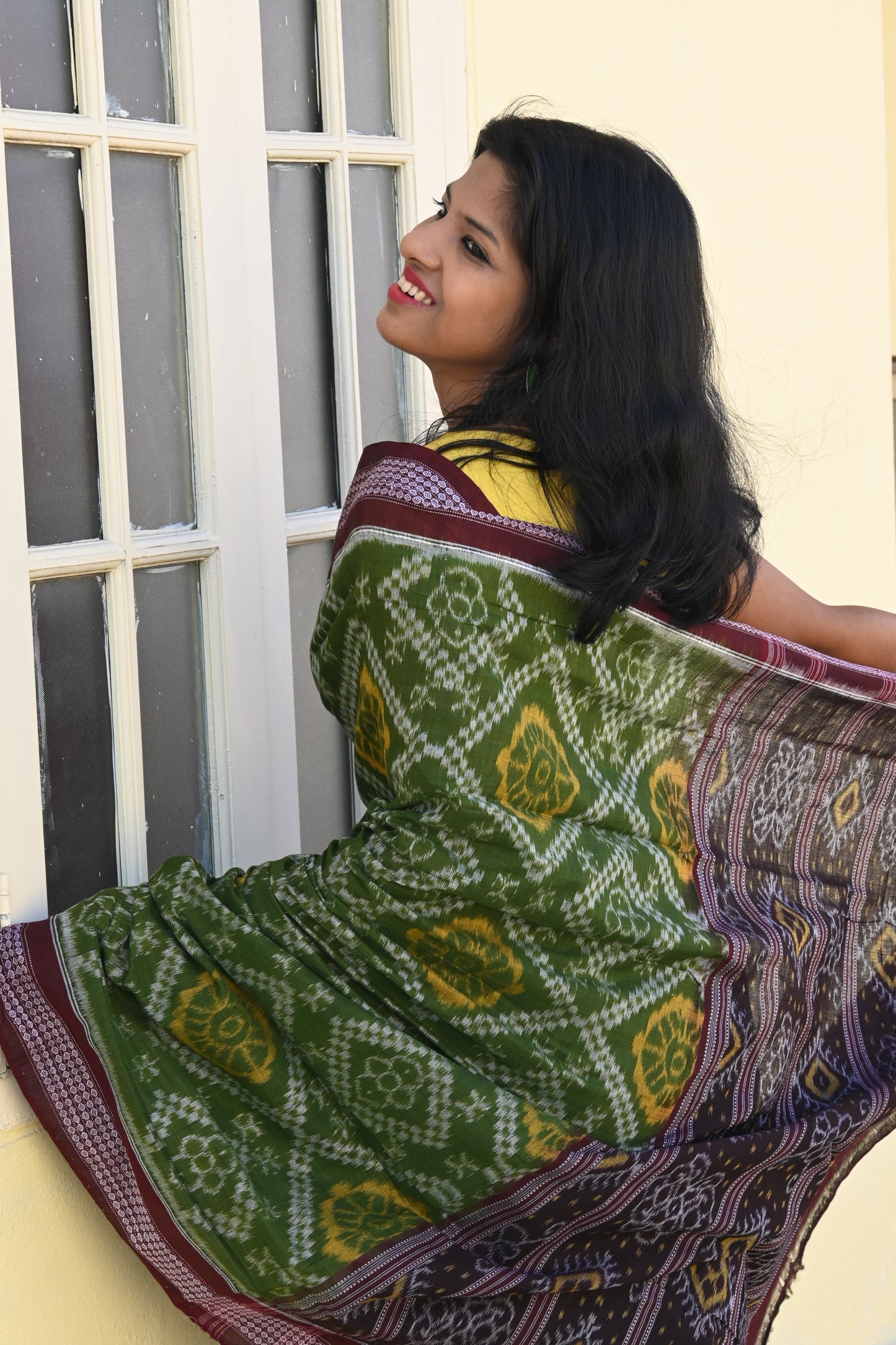 "Ketaki" Sambalpuri Cotton Saree