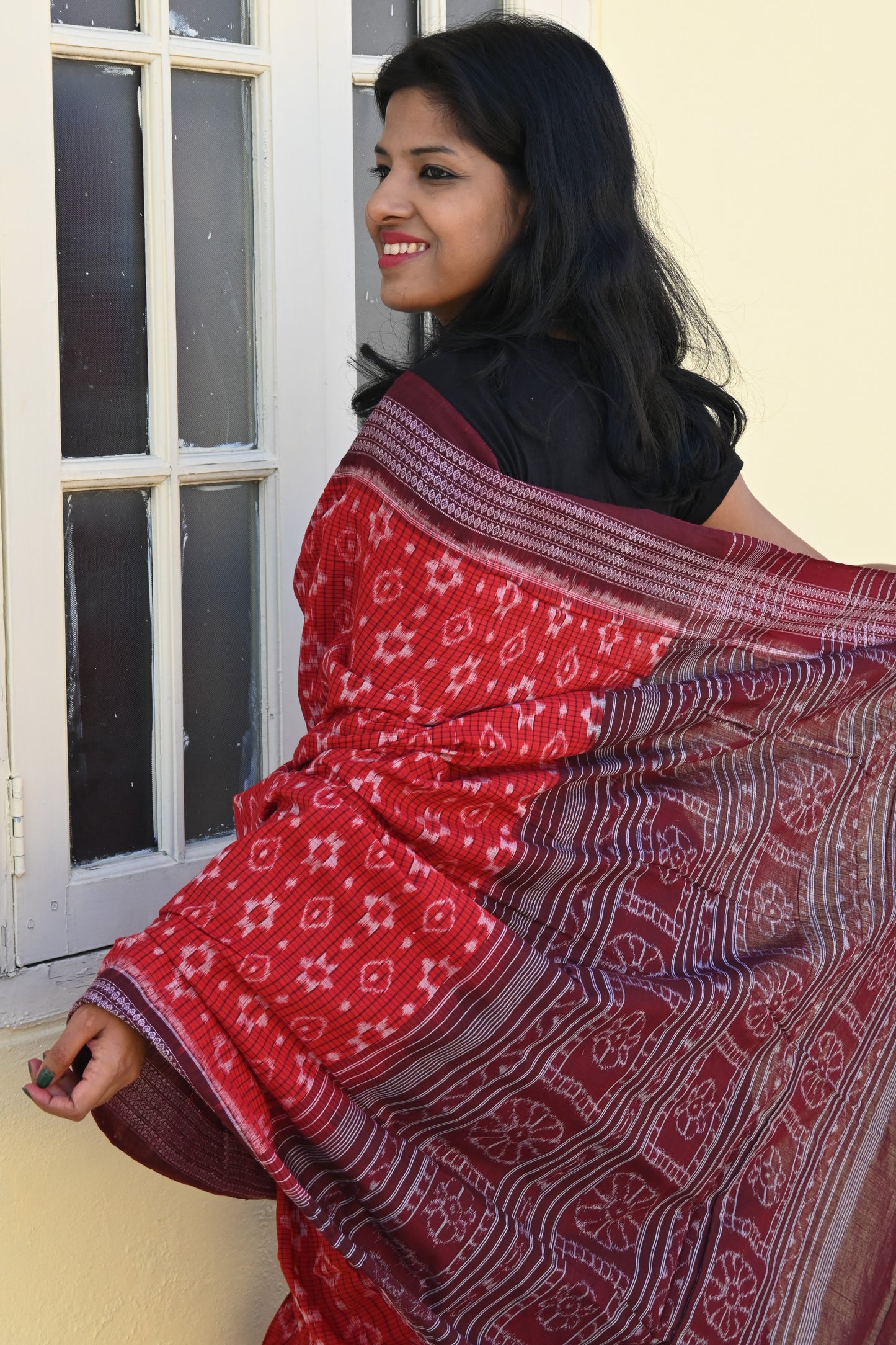 "Sharvari" Sambalpuri Cotton Saree