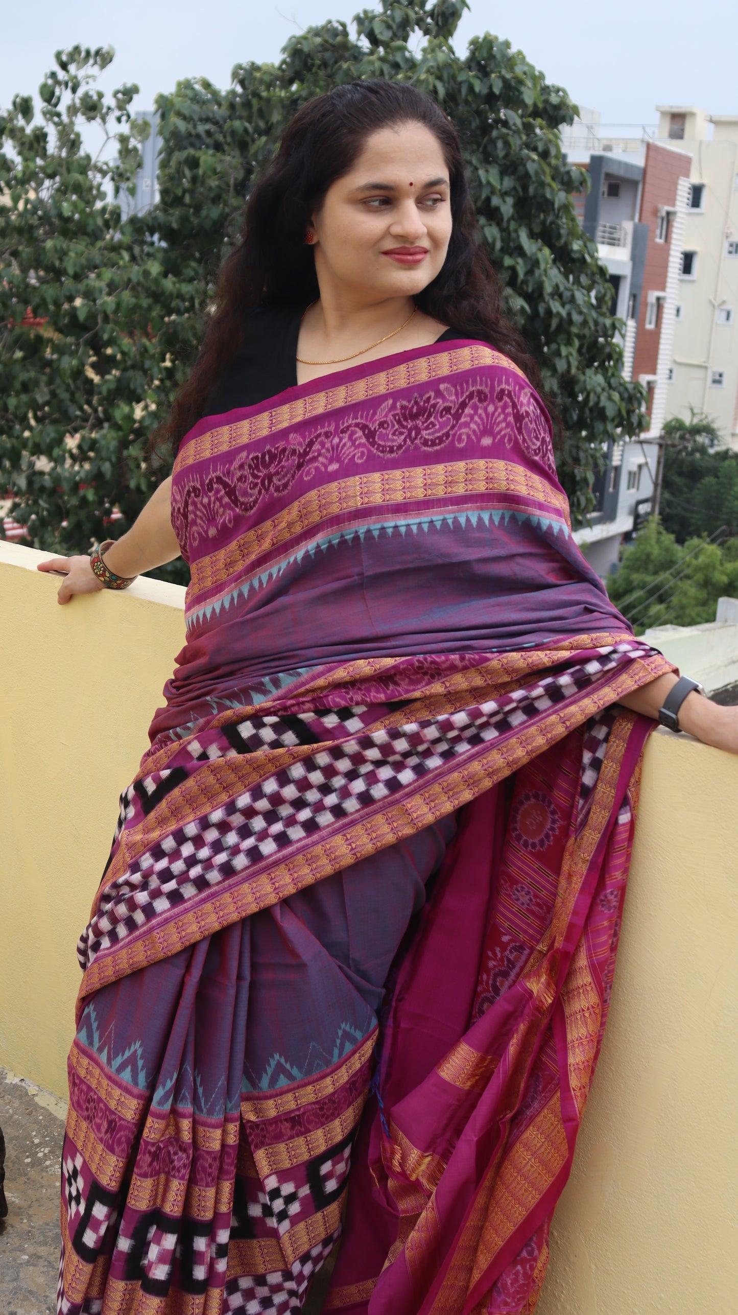"Indira" Sambalpuri Cotton Saree