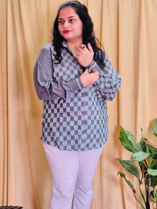 Vyomika Sambalpuri Handloom Shirt