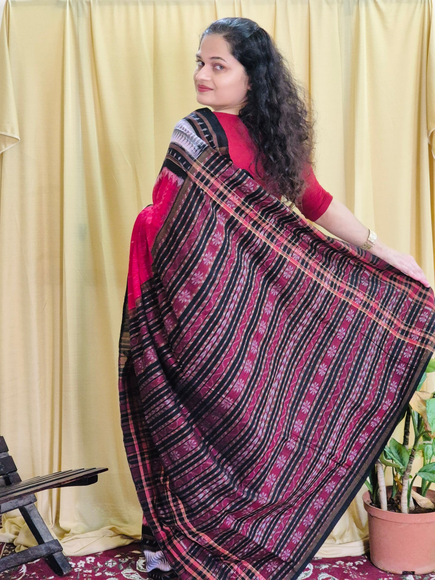 "Rudrani" Sambalpuri Handloom Saree