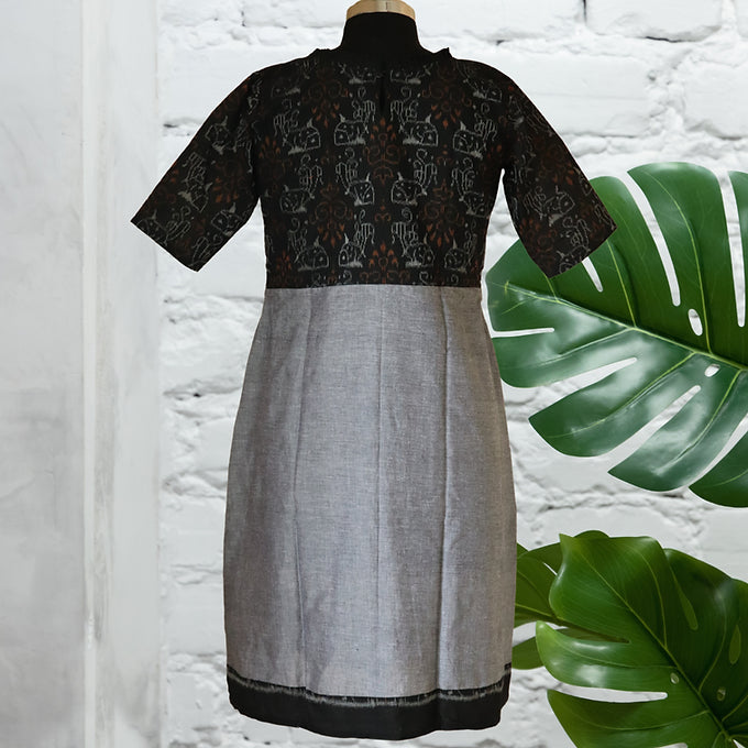 "Amrithika" Sambalpuri Kurta - Earthyweaves