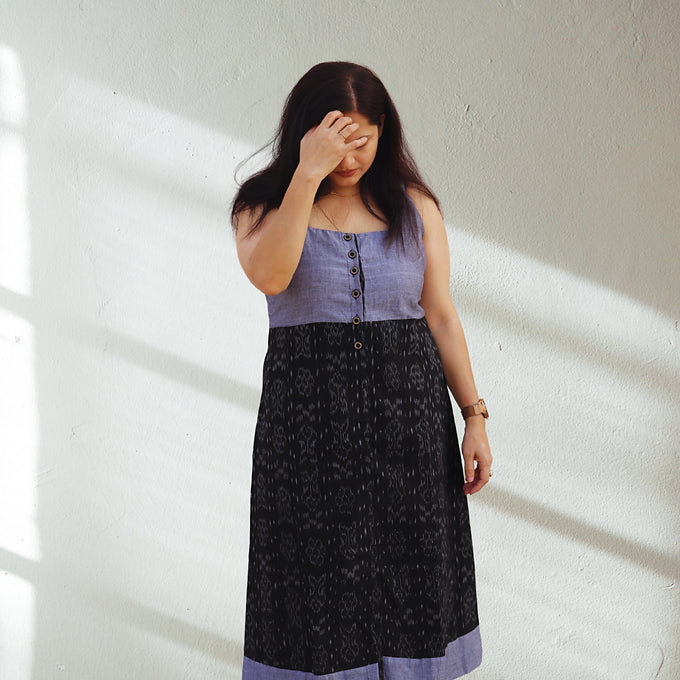 "Alokita" Sambalpuri Dress - Earthyweaves