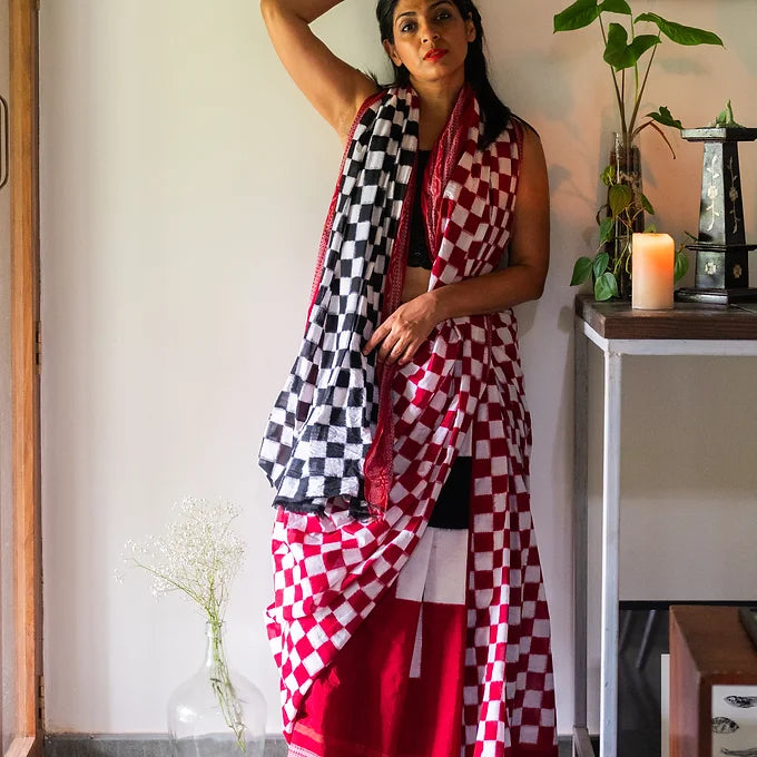 "DevaChandan" Sambalpuri Saree - Earthyweaves