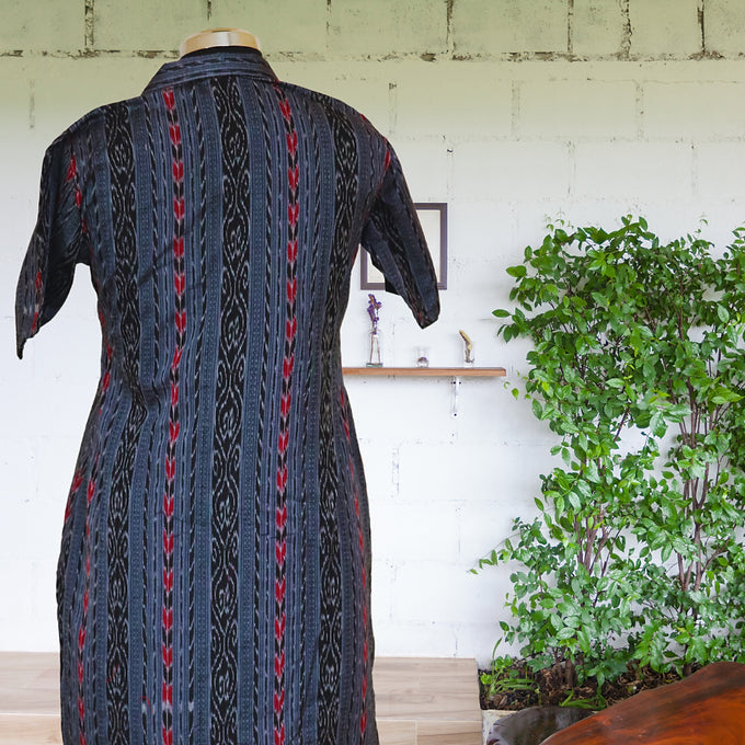 "Agnija" Sambalpuri Dress - Earthyweaves