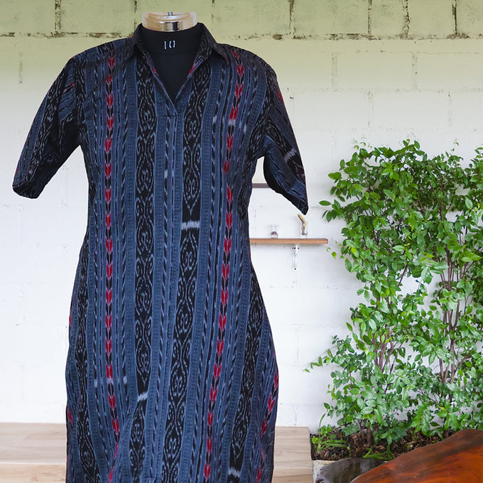 "Agnija" Sambalpuri Dress - Earthyweaves