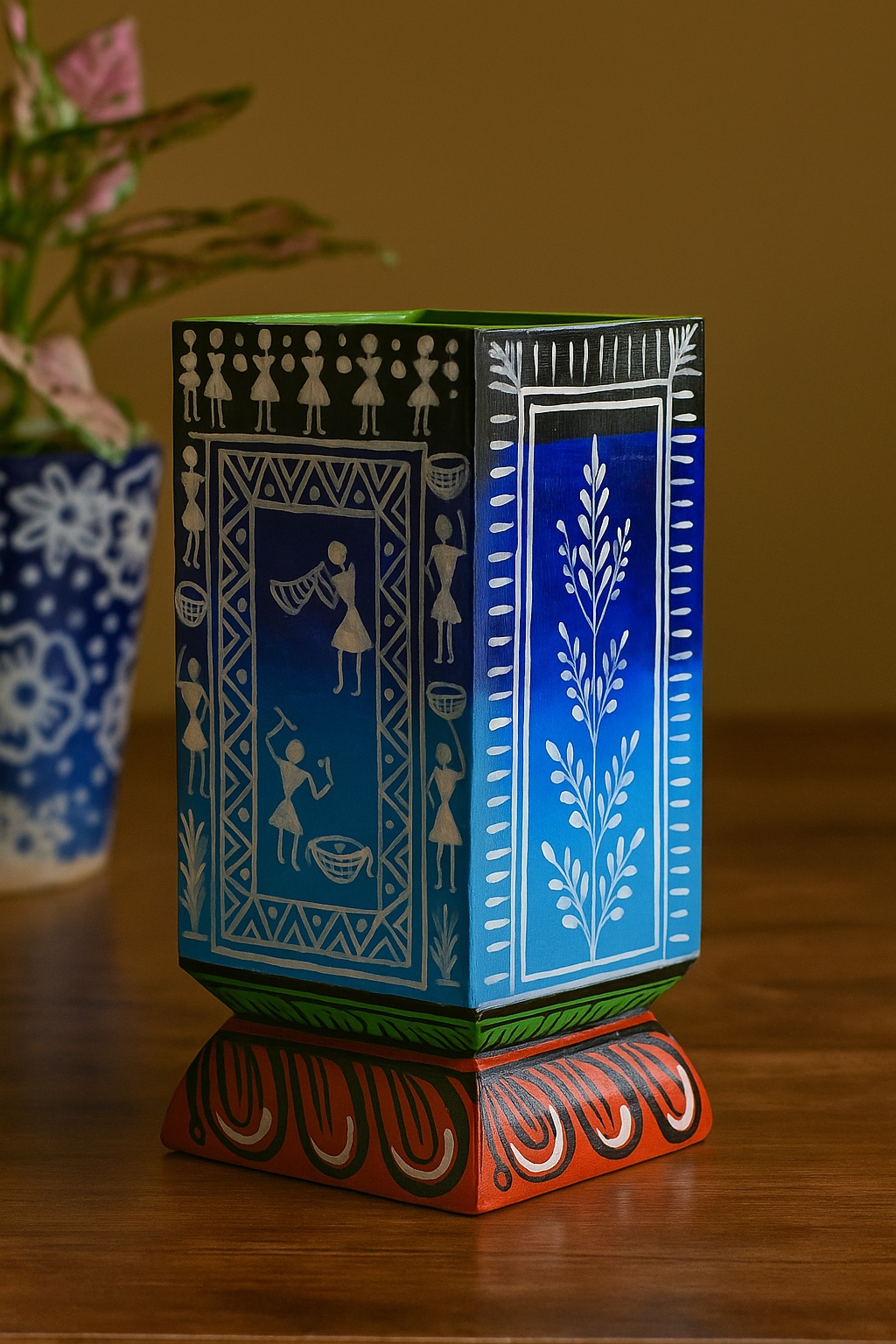 Pattachitra Pen stand