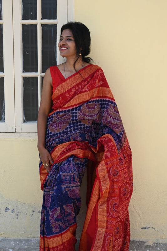 "Vahni" Sambalpuri Cotton Saree