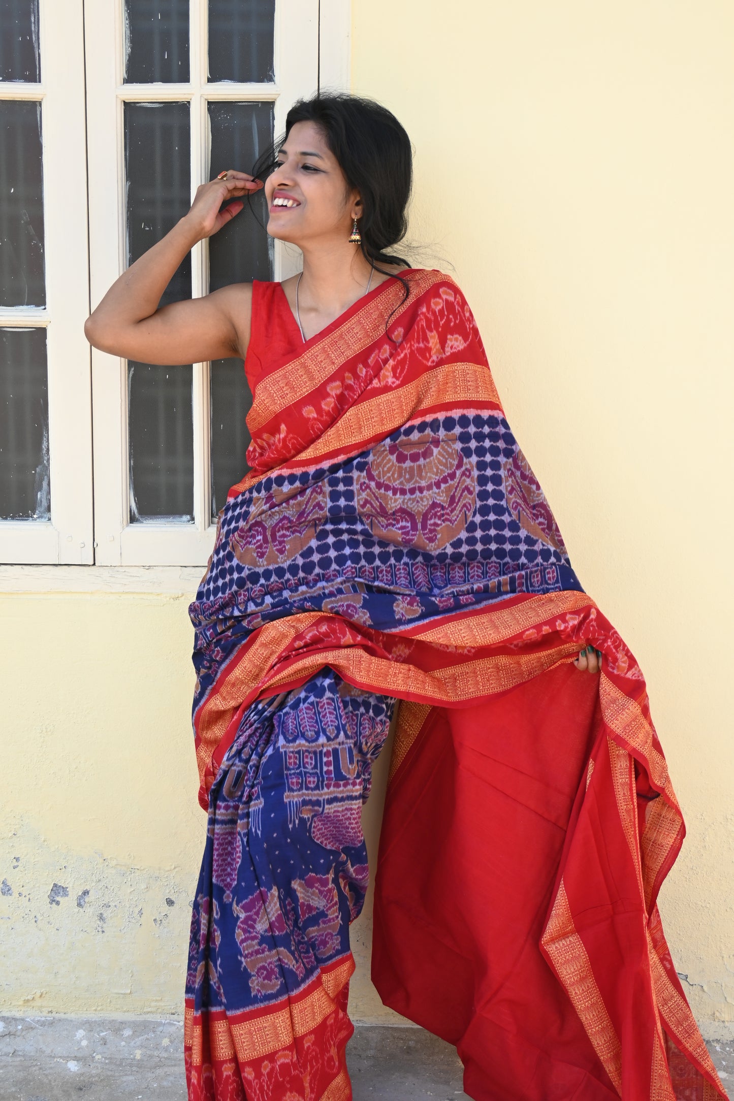 "Vahni" Sambalpuri Cotton Saree