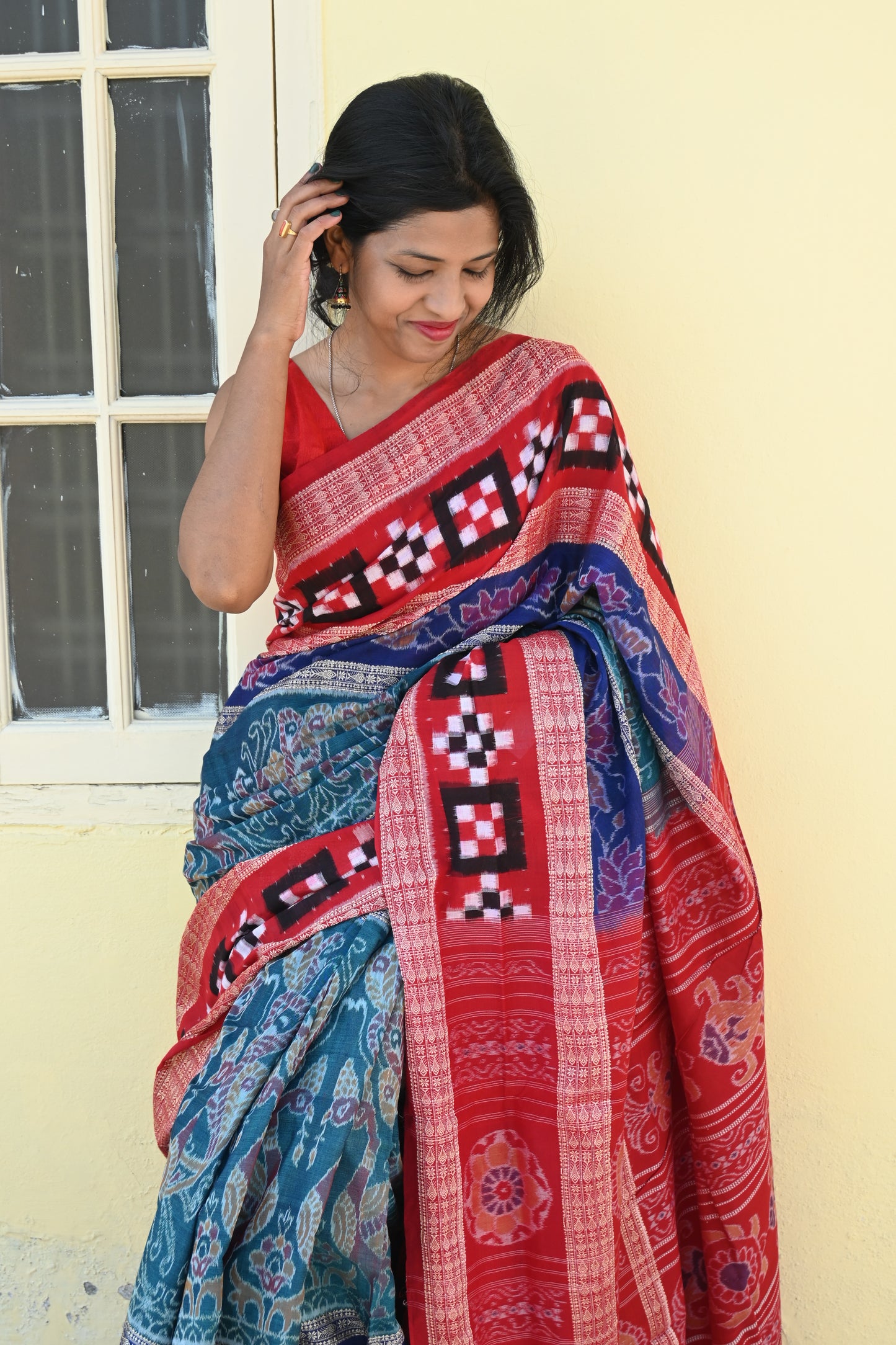 "Shrijani" Sambalpuri Cotton Saree