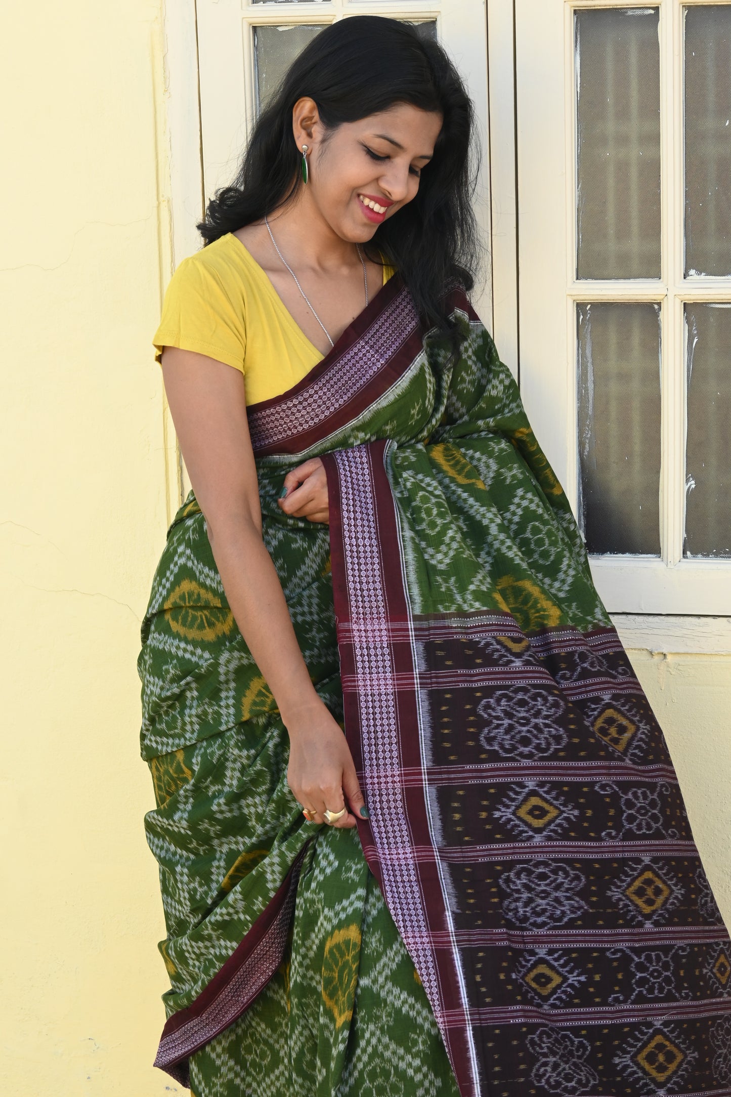 "Ketaki" Sambalpuri Cotton Saree