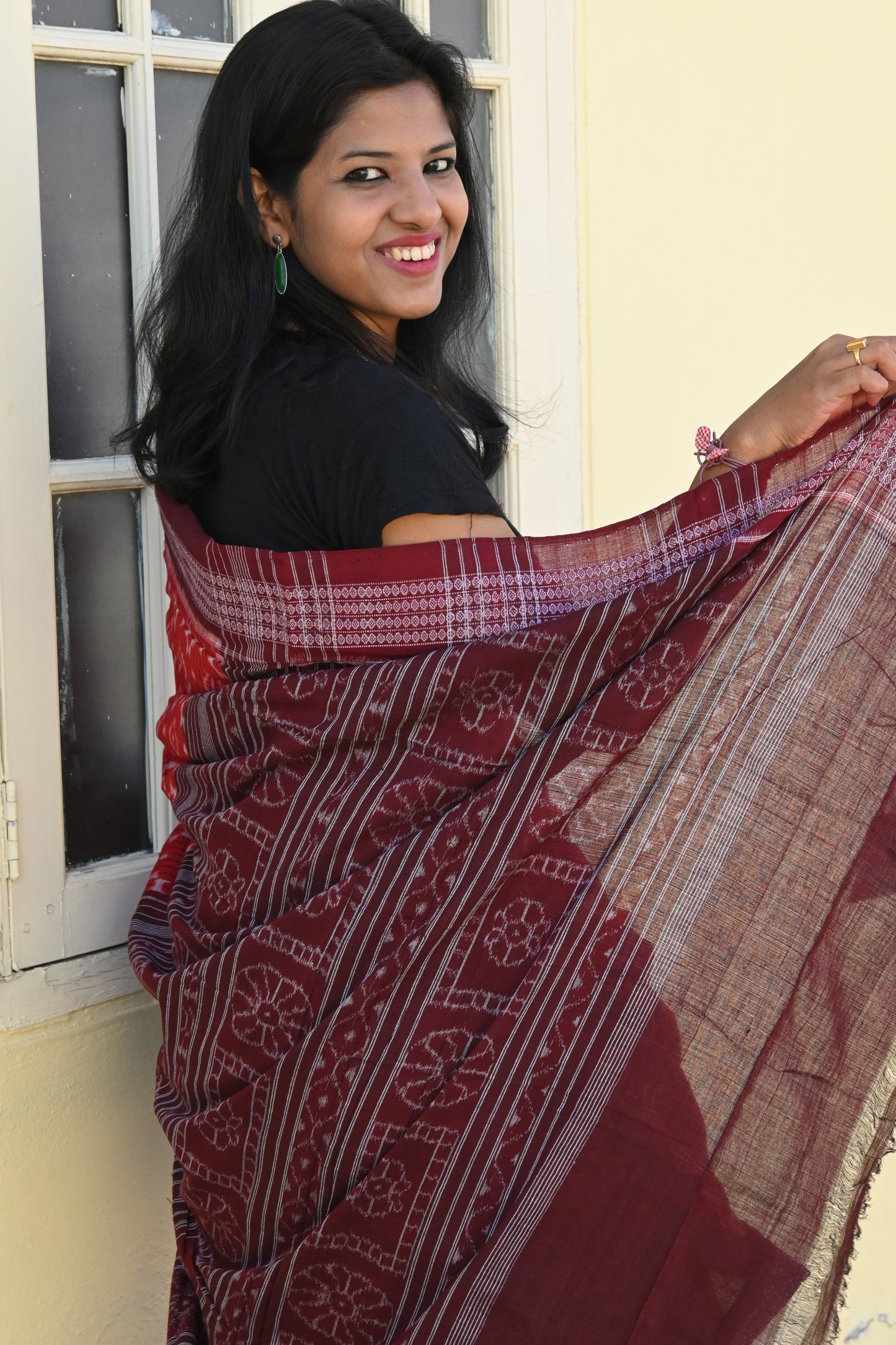 "Sharvari" Sambalpuri Cotton Saree