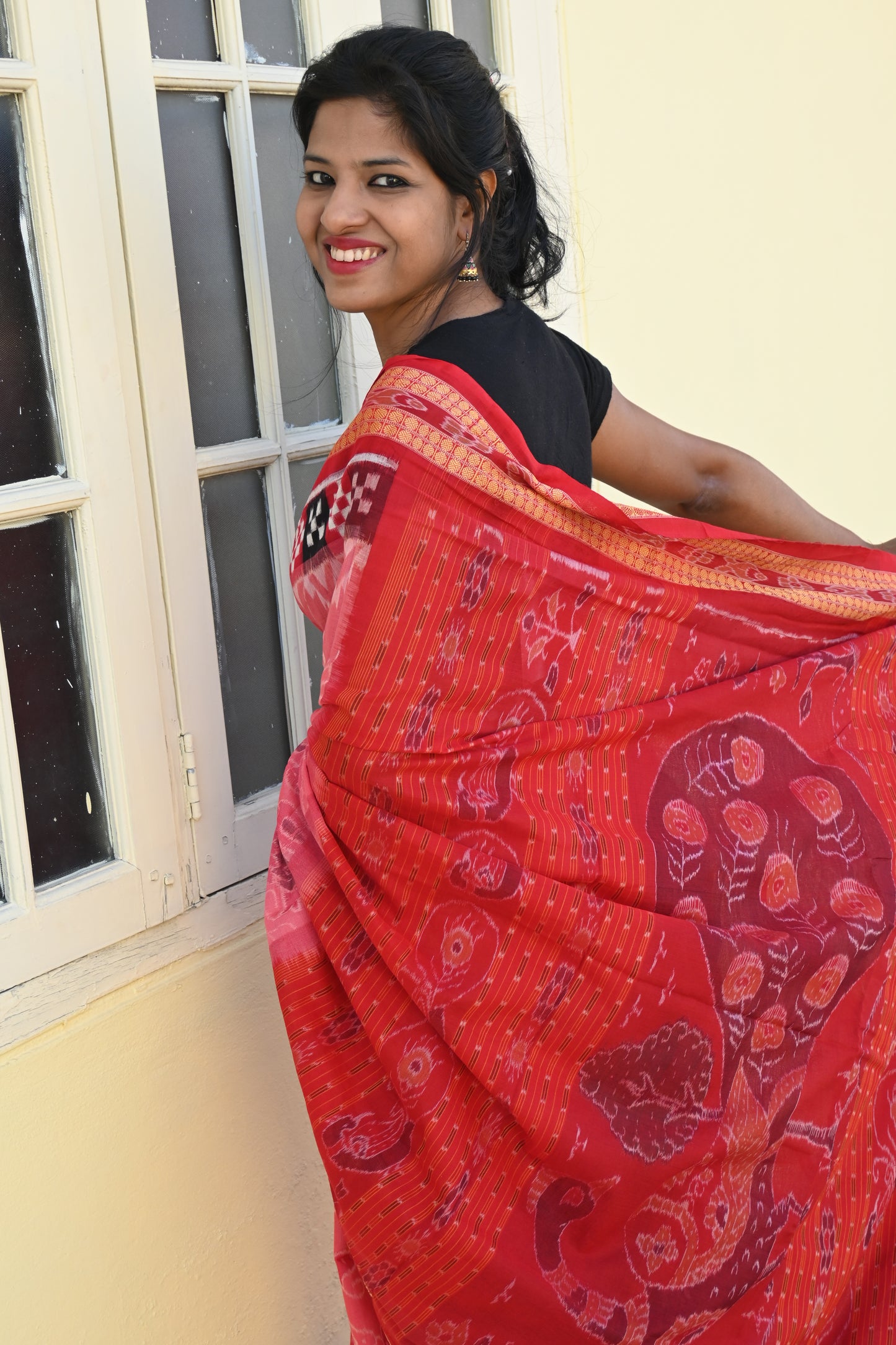 "Ranjika" Sambalpuri Cotton Saree