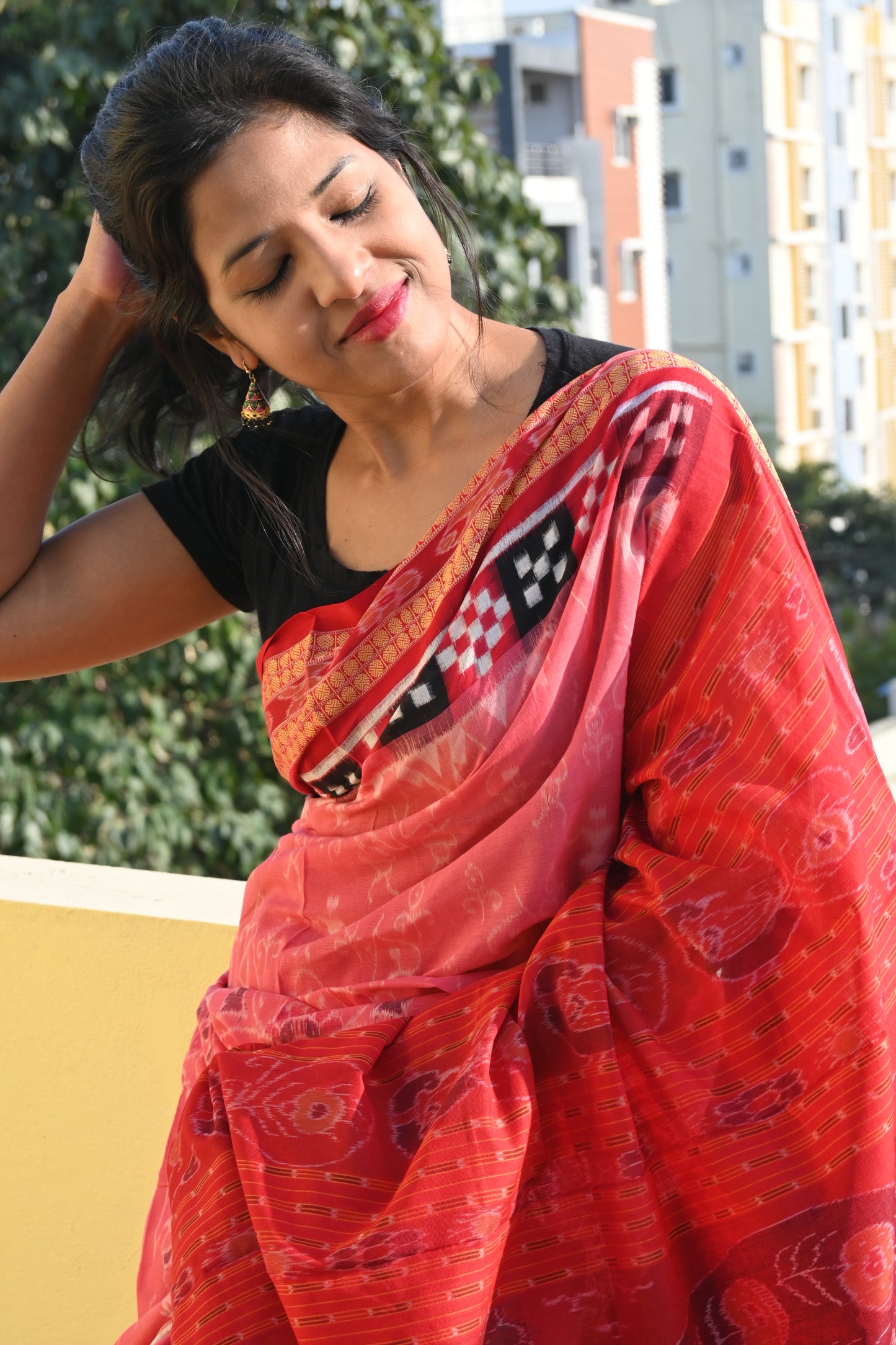 "Ranjika" Sambalpuri Cotton Saree