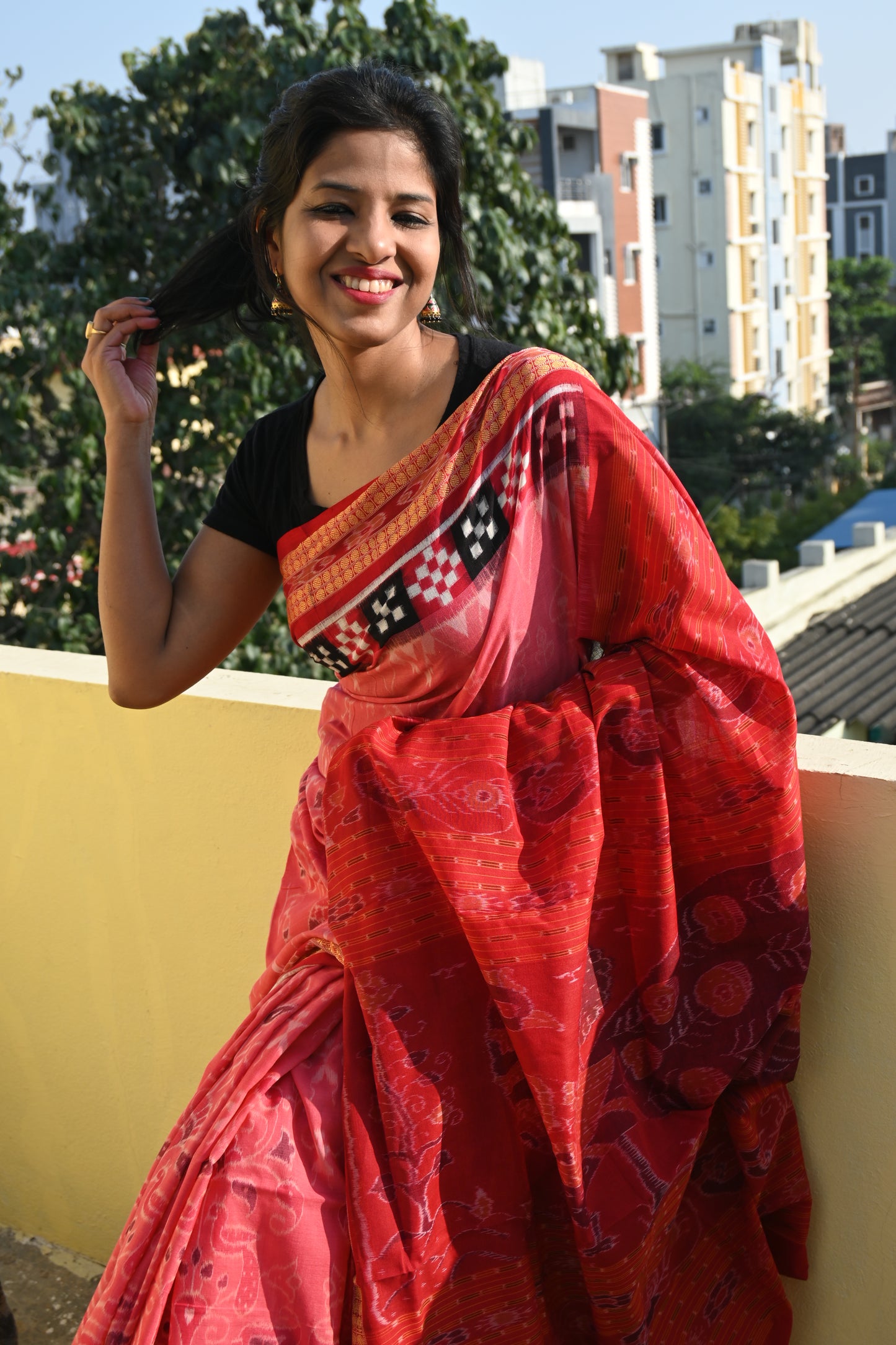 "Ranjika" Sambalpuri Cotton Saree