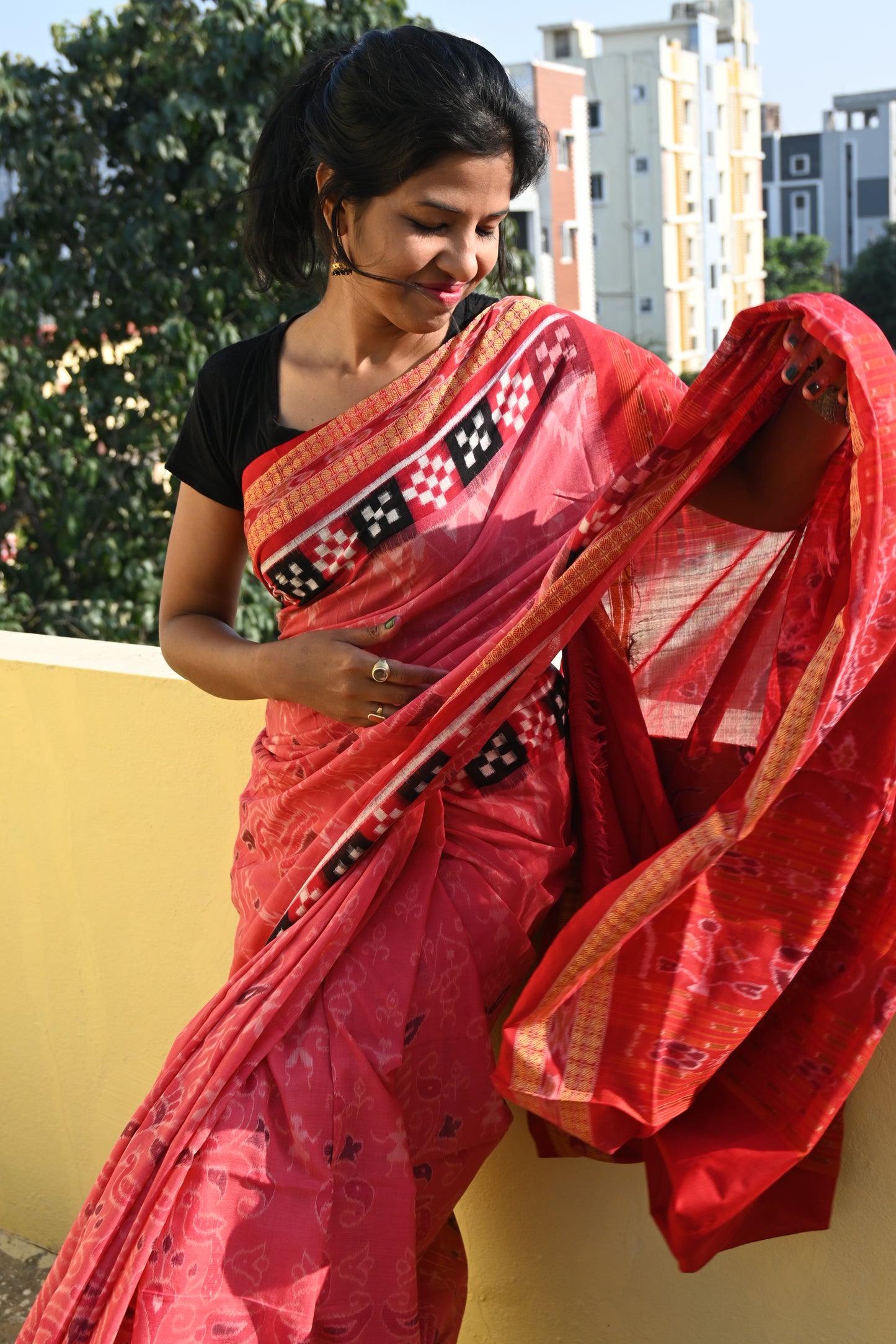 "Ranjika" Sambalpuri Cotton Saree