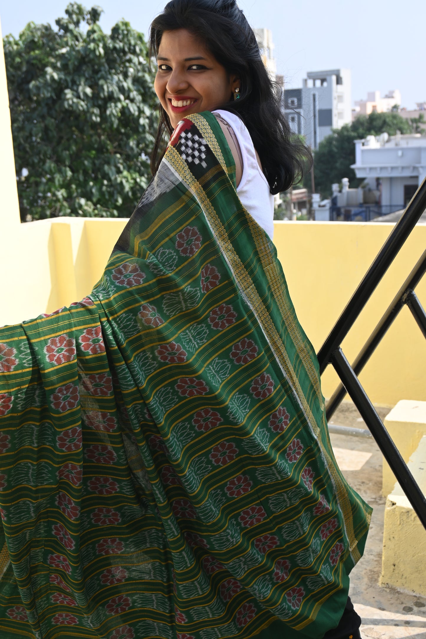 "Mrinalika" Sambalpuri Cotton Saree