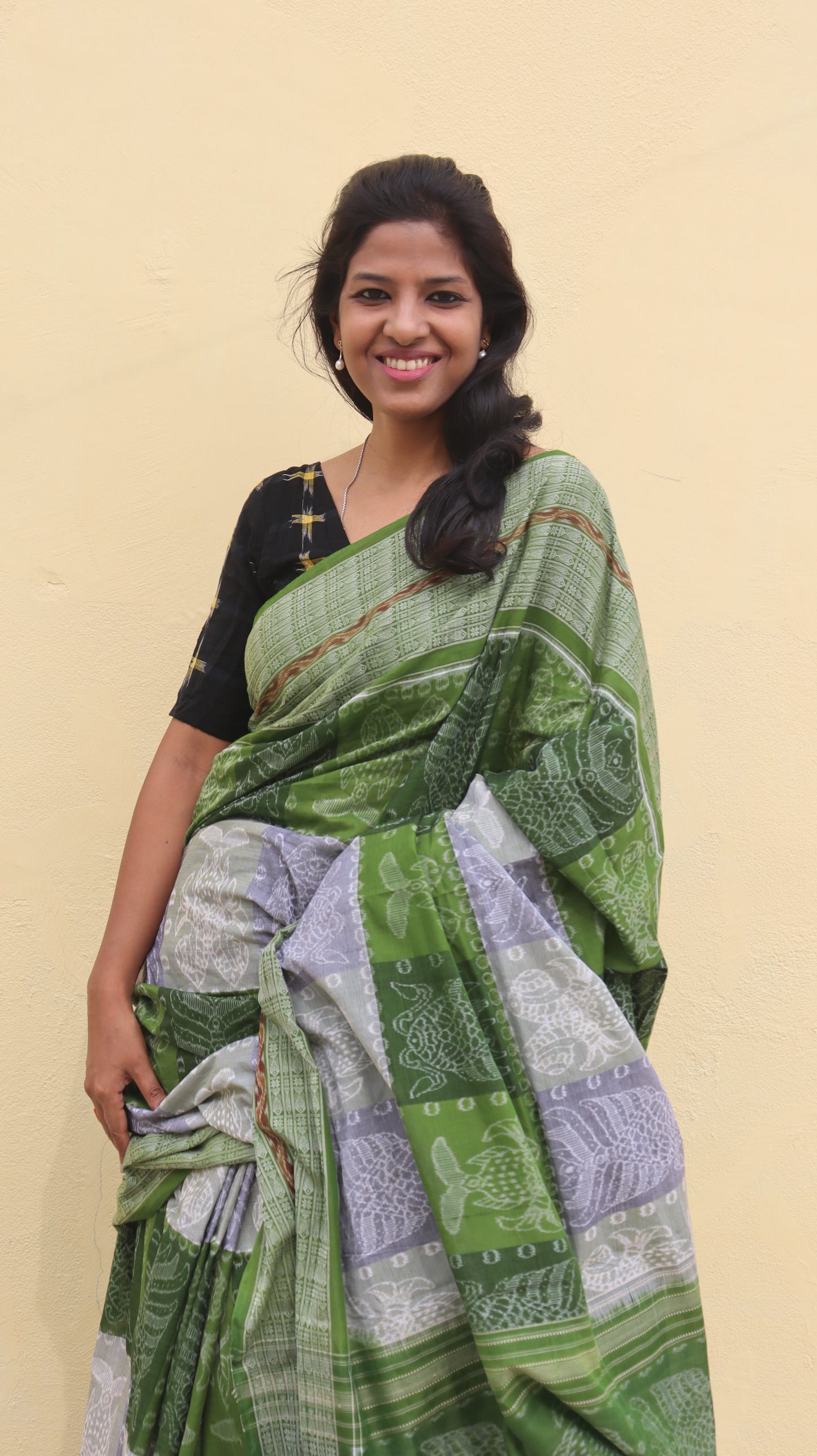 "Harini" Sambalpuri Cotton Saree