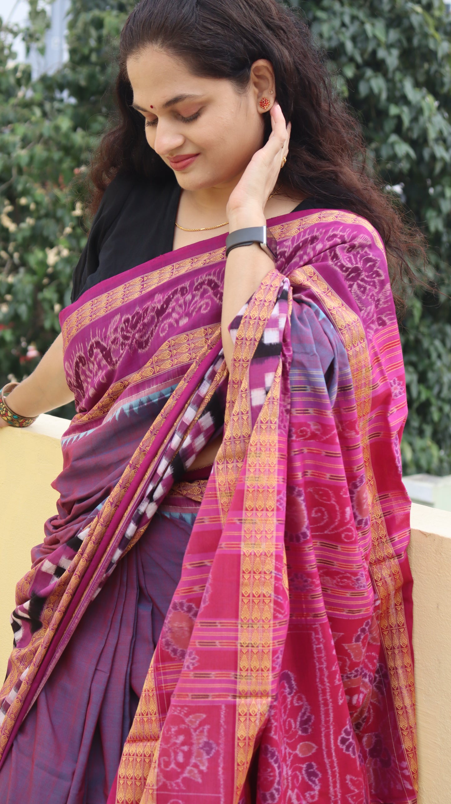 "Indira" Sambalpuri Cotton Saree
