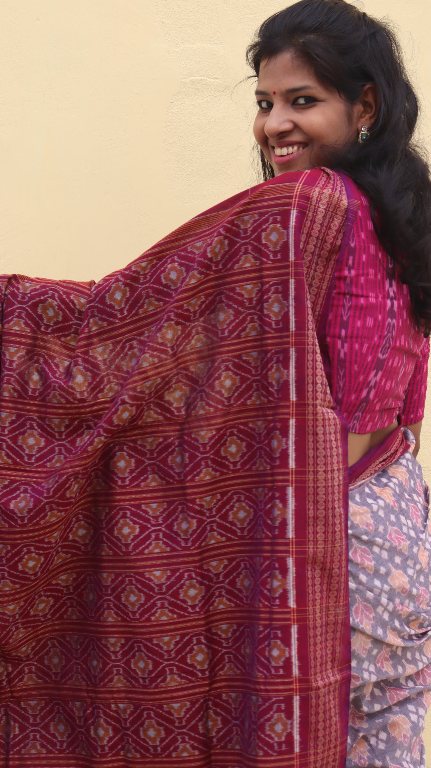 "Devangi" Sambalpuri Cotton Saree