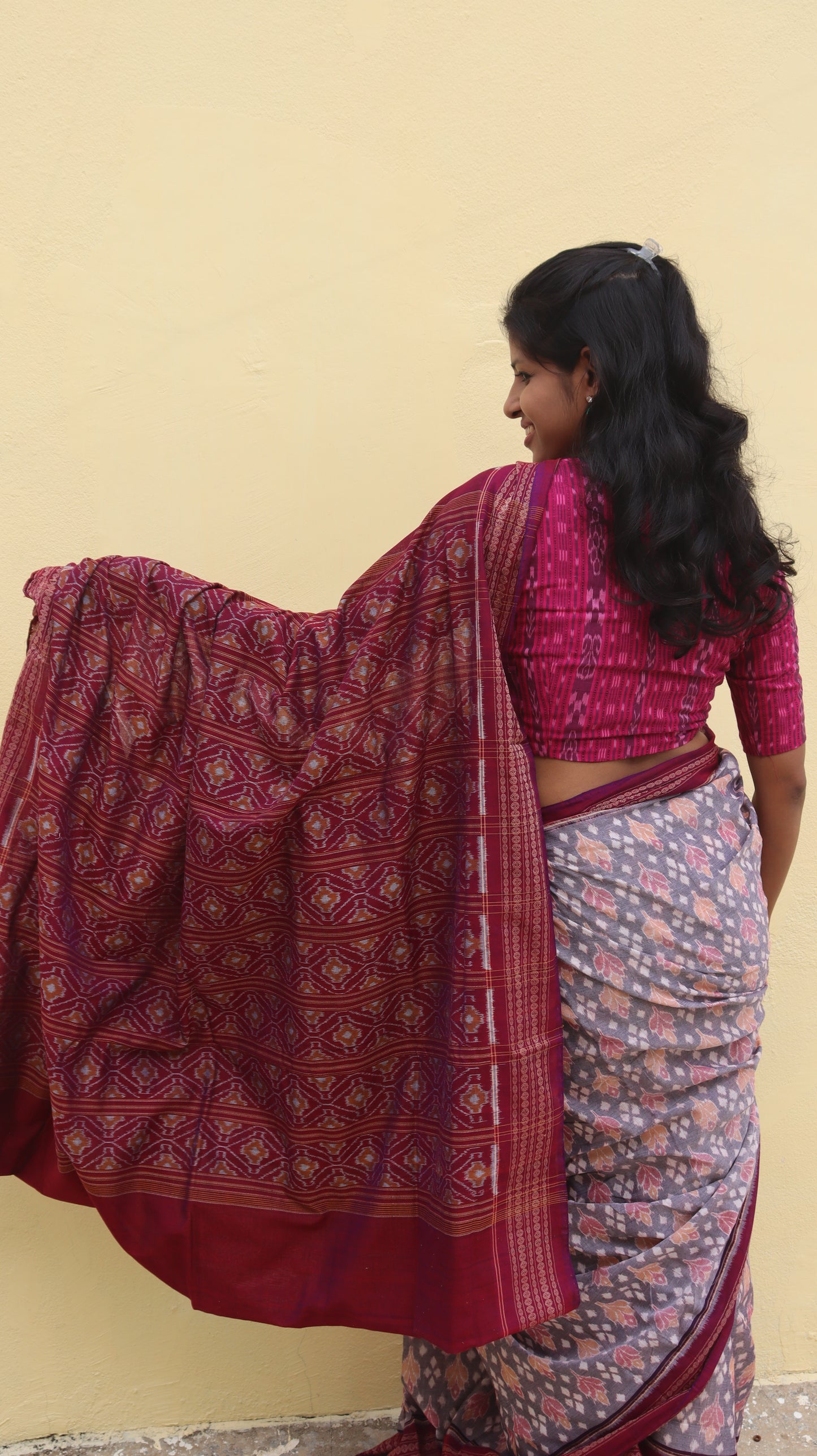 "Devangi" Sambalpuri Cotton Saree