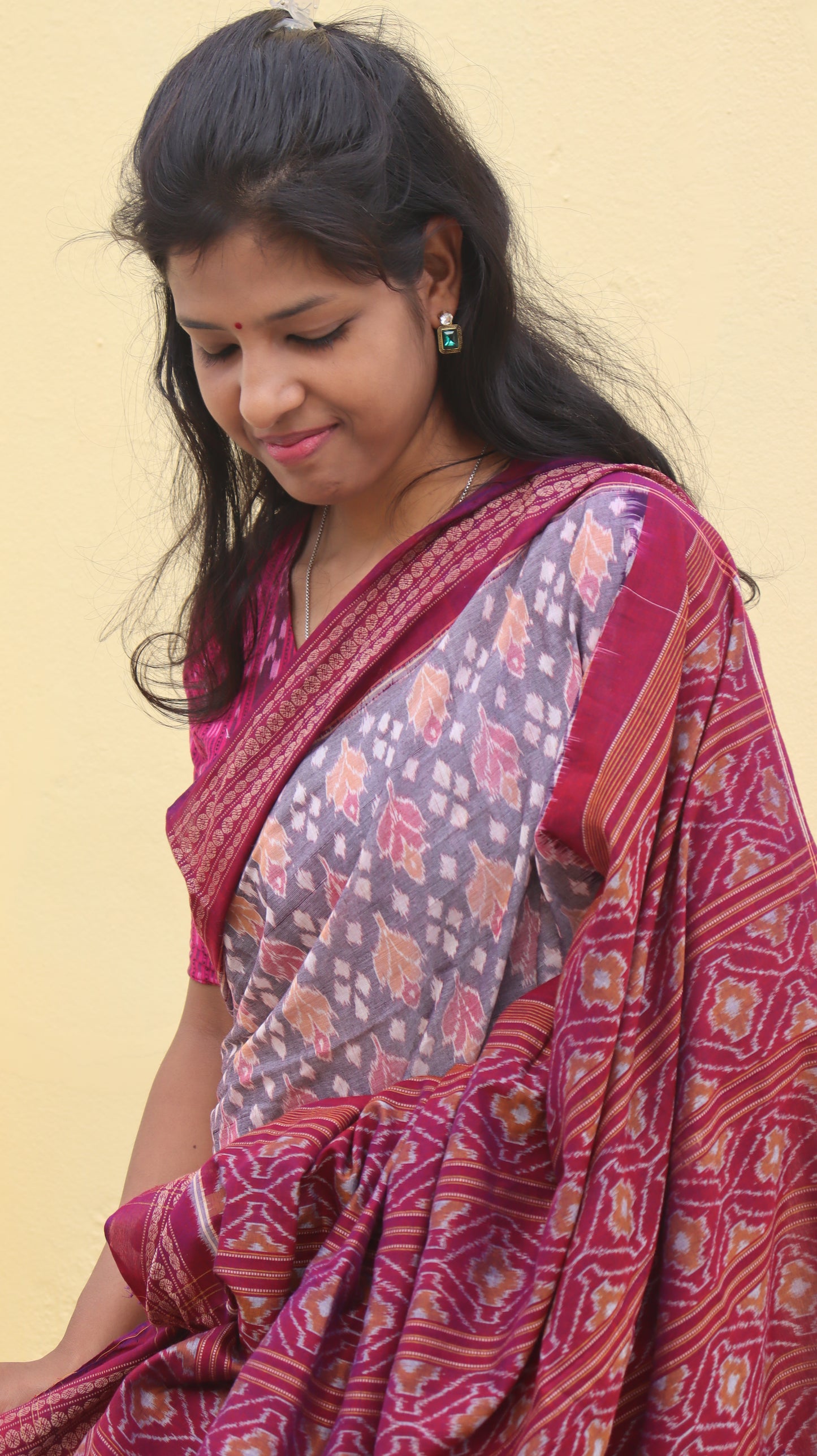 "Devangi" Sambalpuri Cotton Saree