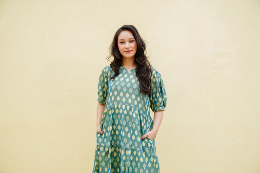 Vasantika Pochampally Dress - Earthyweaves