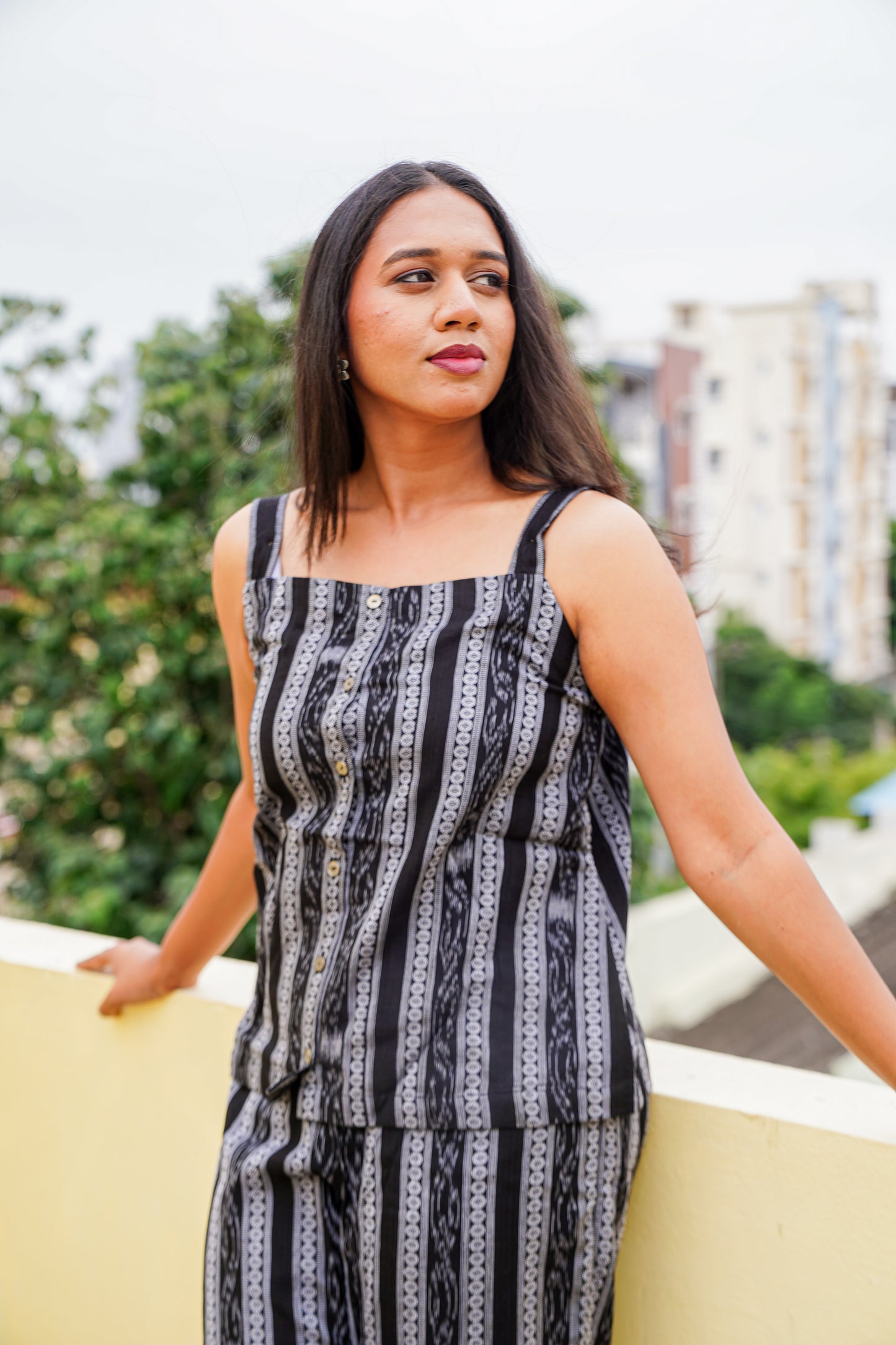 "KalaGoura" Sambalpuri Coord - Earthyweaves